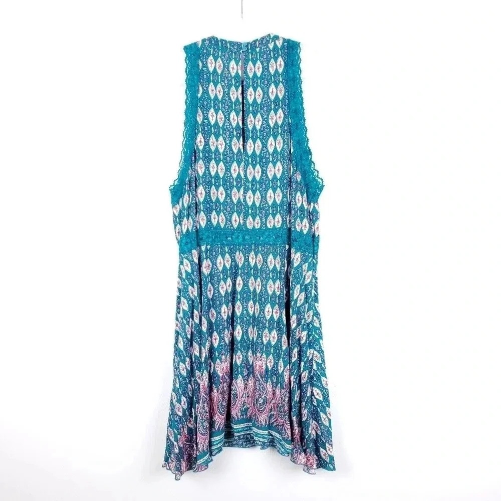Wonderly lace trim print dress - Picture 2 of 12